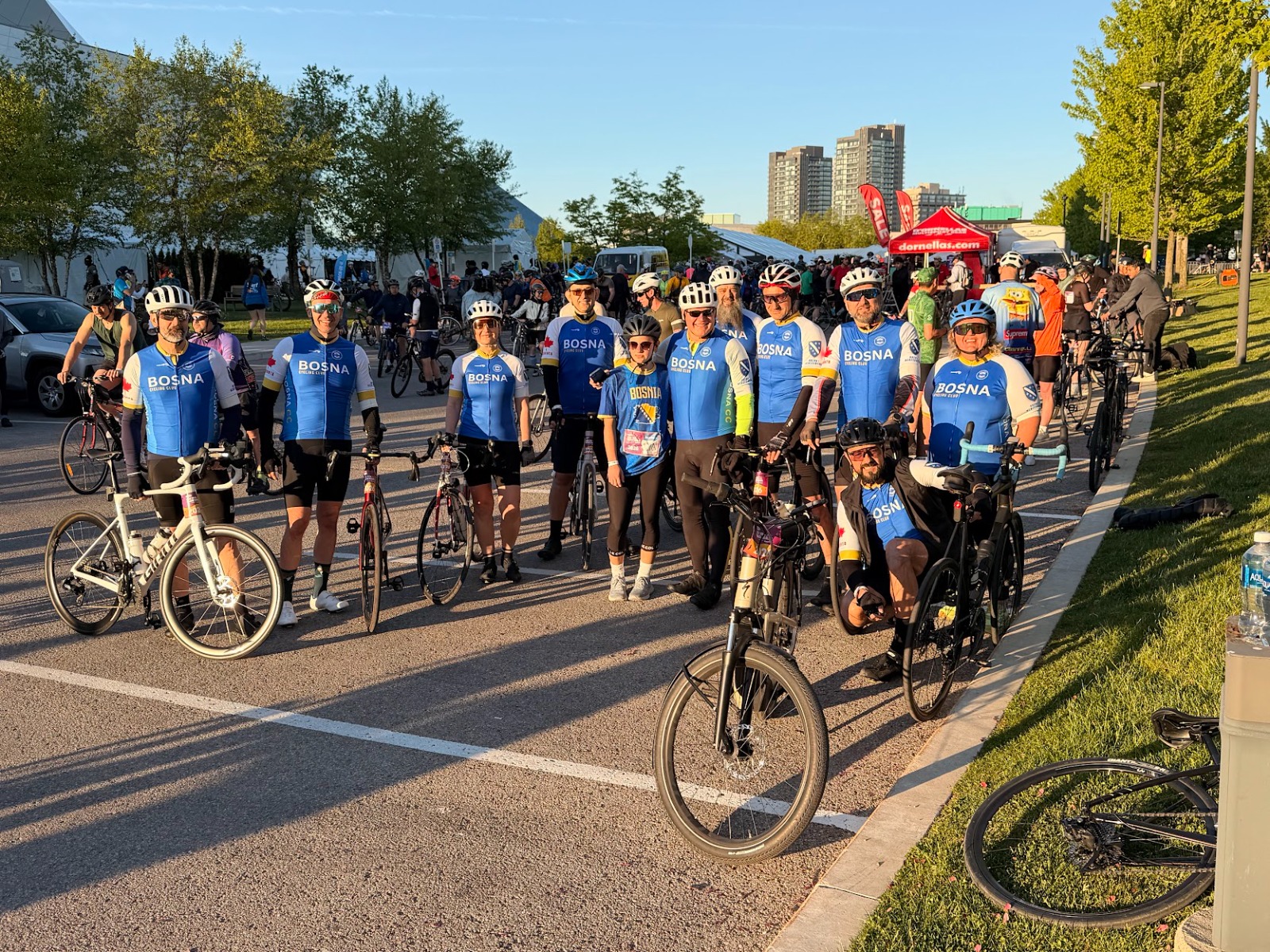 Bosna Cycling Club members